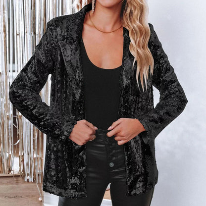 Dames Blazer met Waterdichte Stof en Elegante Snit 3