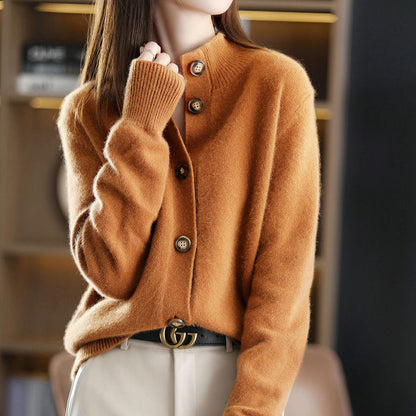 Dames Cardigan van Luxe Cachemire met Elegante Pasvorm en Tijdloos Ontwerp 3