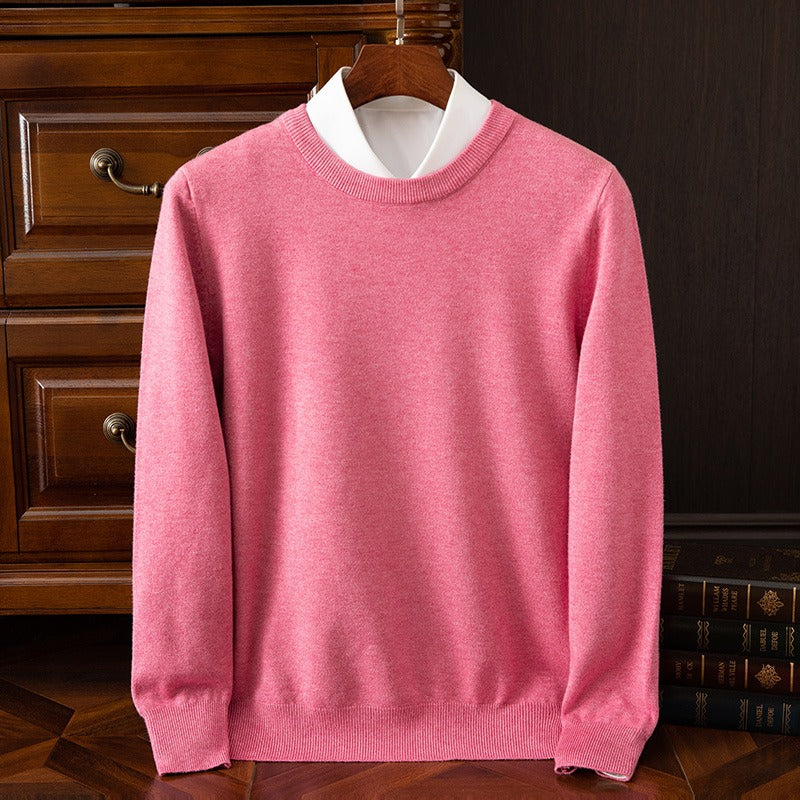 Heren Sweater met Ronde Hals