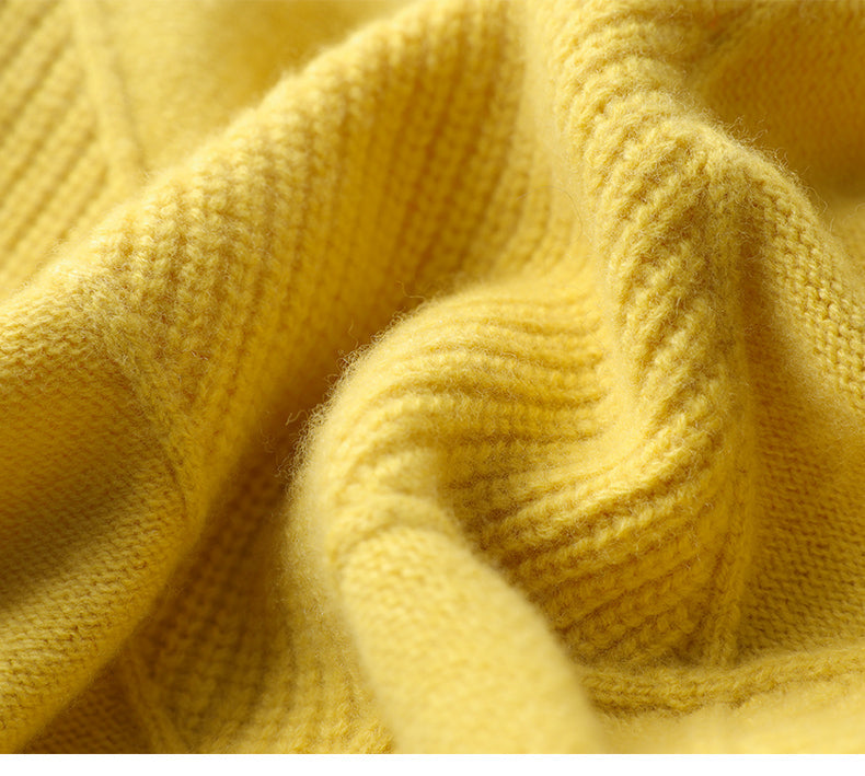 Dames Coltrui van Cashmere met Luxe Comfort en Hoge Kraag 4