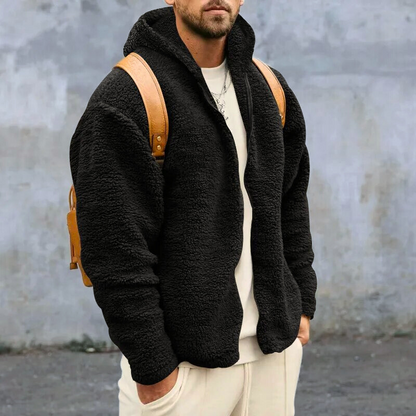 Dames Fleece Jas met Rits en Capuchon voor Comfort en Functionaliteit 1