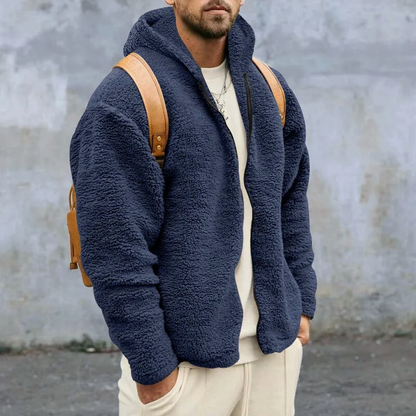 Dames Fleece Jas met Rits en Capuchon voor Comfort en Functionaliteit 2