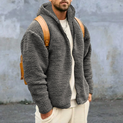Dames Fleece Jas met Rits en Capuchon voor Comfort en Functionaliteit 3