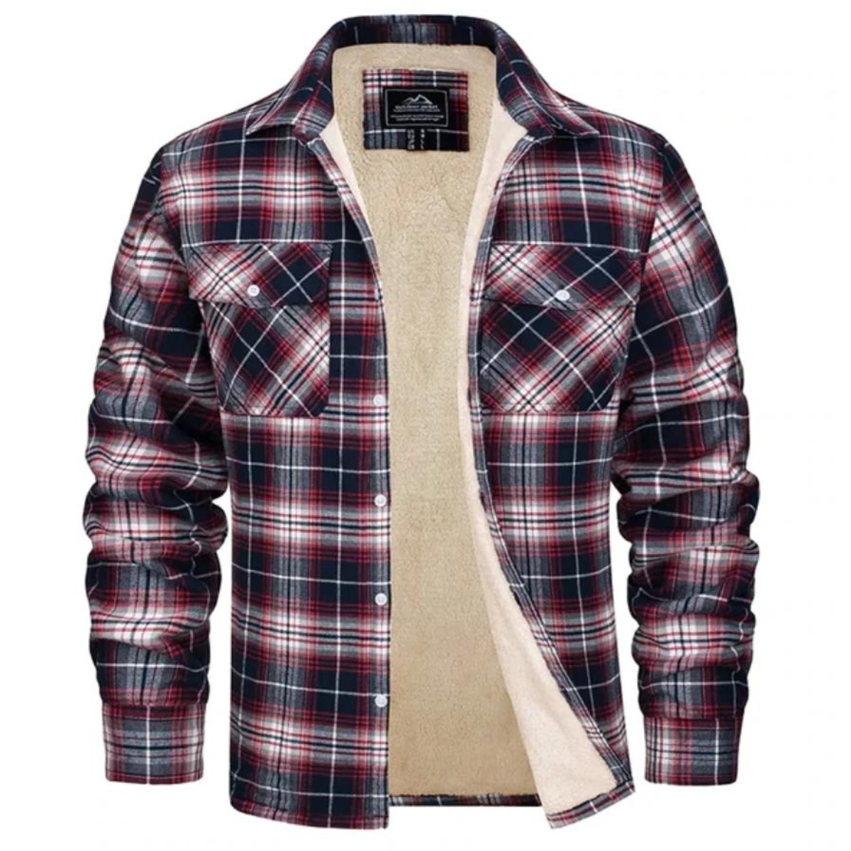 Dames Fleece Vest met Ruitpatroon en Warme Voering voor Herfst en Winter 5