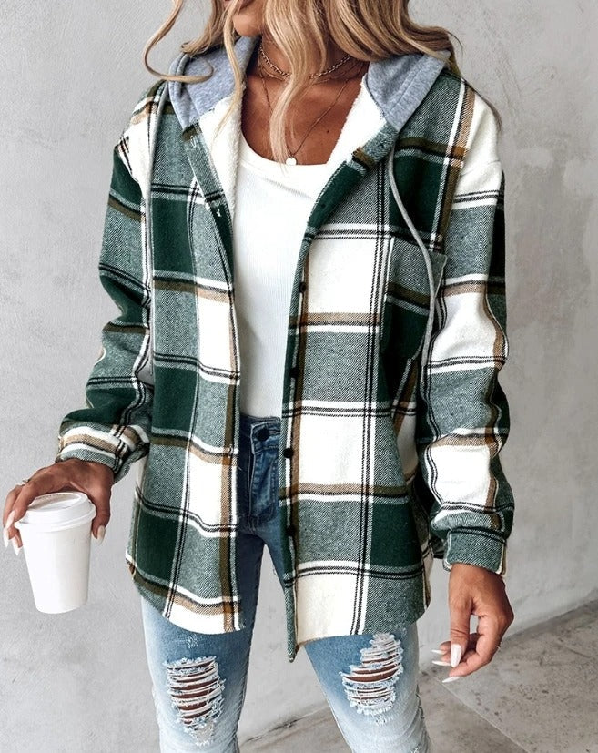 Dames Hoodie met Print en Ontspannen Pasvorm 0