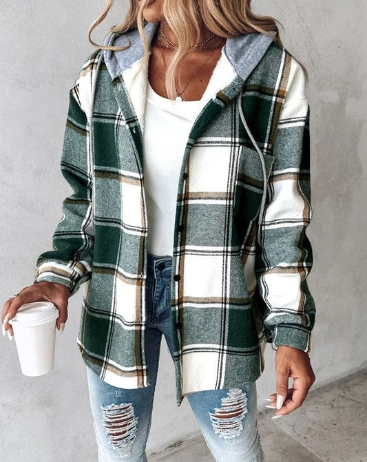 Dames Hoodie met Print en Ontspannen Pasvorm 0