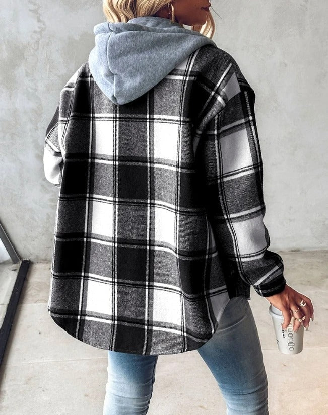 Dames Hoodie met Print en Ontspannen Pasvorm 3