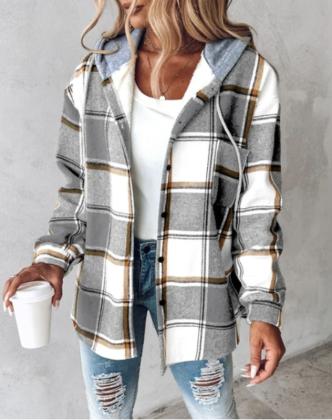 Dames Hoodie met Print en Ontspannen Pasvorm 4