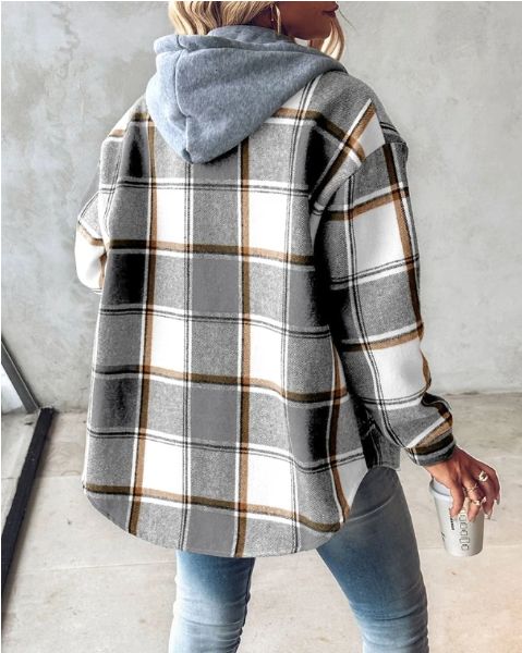 Dames Hoodie met Print en Ontspannen Pasvorm 5
