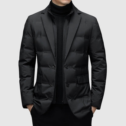 Dames Jas Winter met Elegante Kraag en Zakken 0