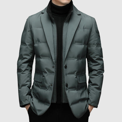 Dames Jas Winter met Elegante Kraag en Zakken 2