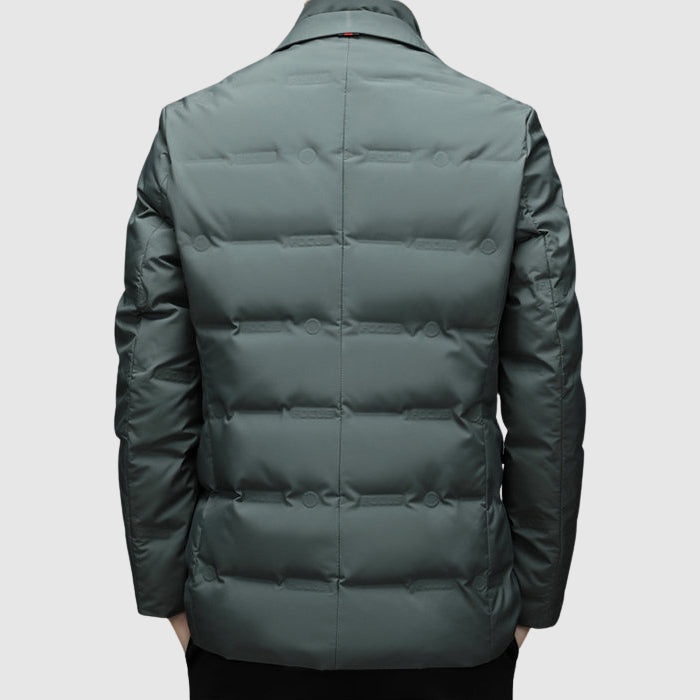 Dames Jas Winter met Elegante Kraag en Zakken 4