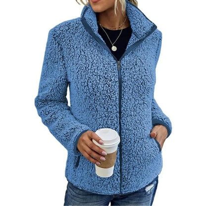 Dames Jas Winter met Klassiek Uiterlijk en Duurzaam Fleece Ontwerp 8