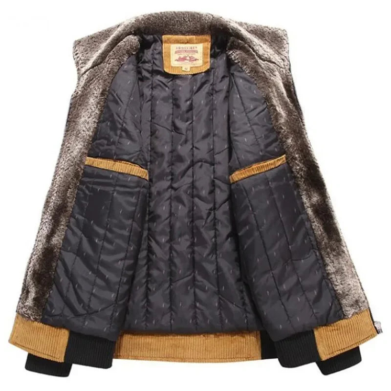 Dames Jas Winter met Sherpa Voering en Praktische Zakken 4