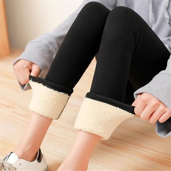 Dames Leggings met Hoge Taille en Fleece Voering 4