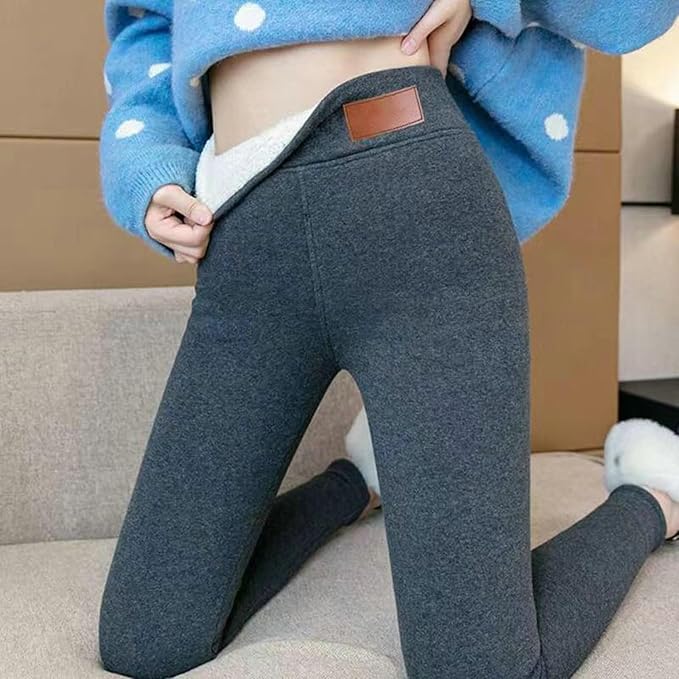 Dames Leggings met Hoge Taille en Fleece Voering 5