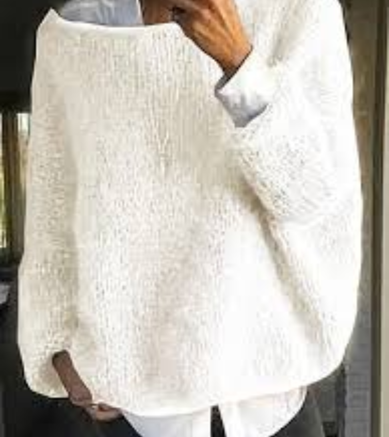 Dames Oversized Trui met Luxe Zacht Gevoel en Relaxte Pasvorm 6