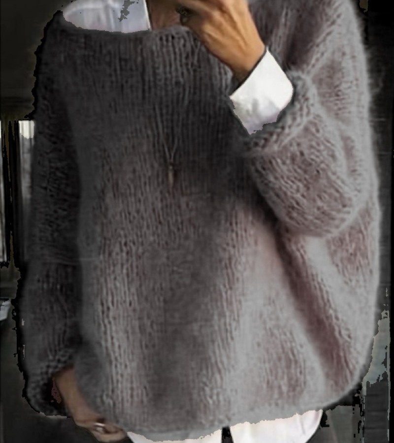 Dames Oversized Trui met Luxe Zacht Gevoel en Relaxte Pasvorm 7