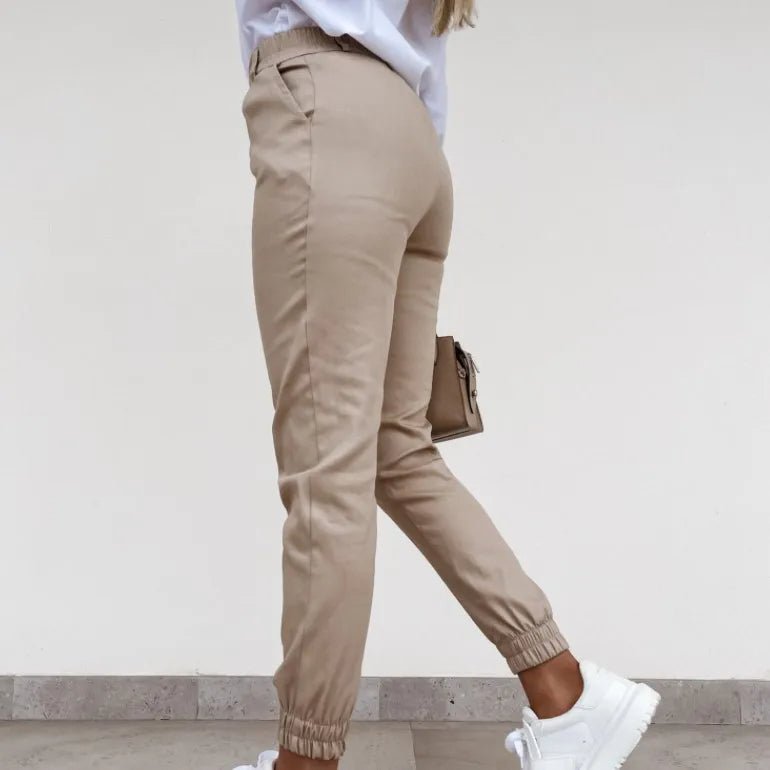 Dames Pantalon met Flatterende Pasvorm en Luxe Stretchstof 7