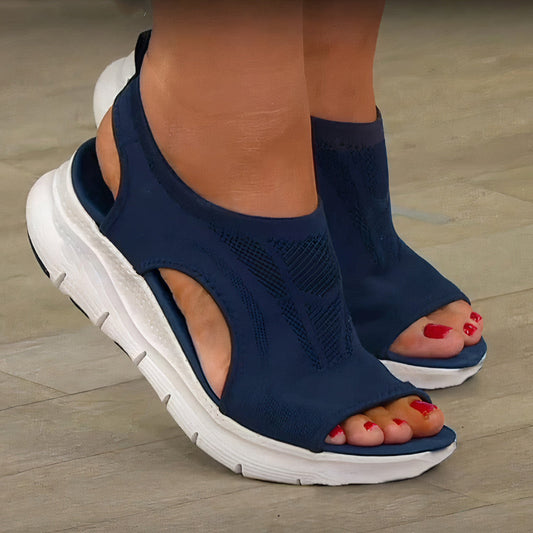 Dames Sandalen met Ergonomische Pasvorm Blauw