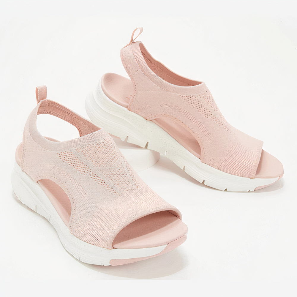 Dames Sandalen met Ergonomische Pasvorm Roze