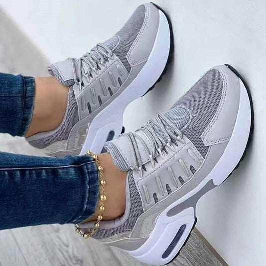 Dames Sneakers Orthopedisch Grijs