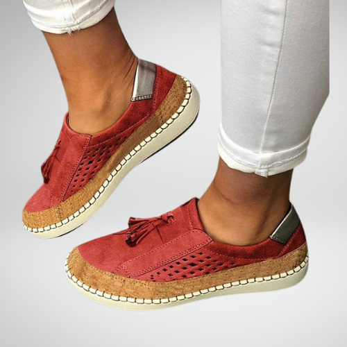 Dames Slip-Ons met Orthopedische Ondersteuning en Antislip Zool 1