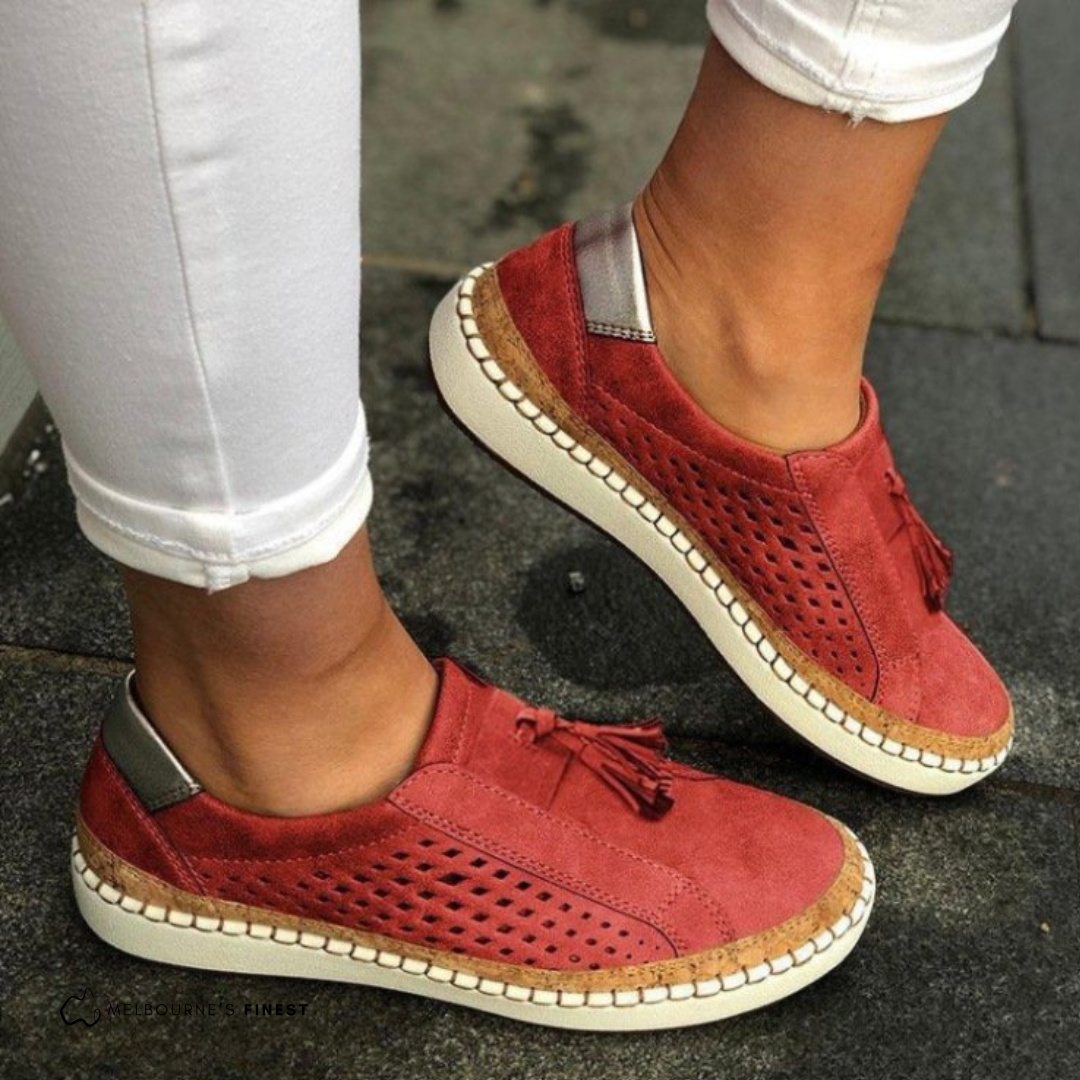Dames Slip-Ons met Orthopedische Ondersteuning en Antislip Zool 2
