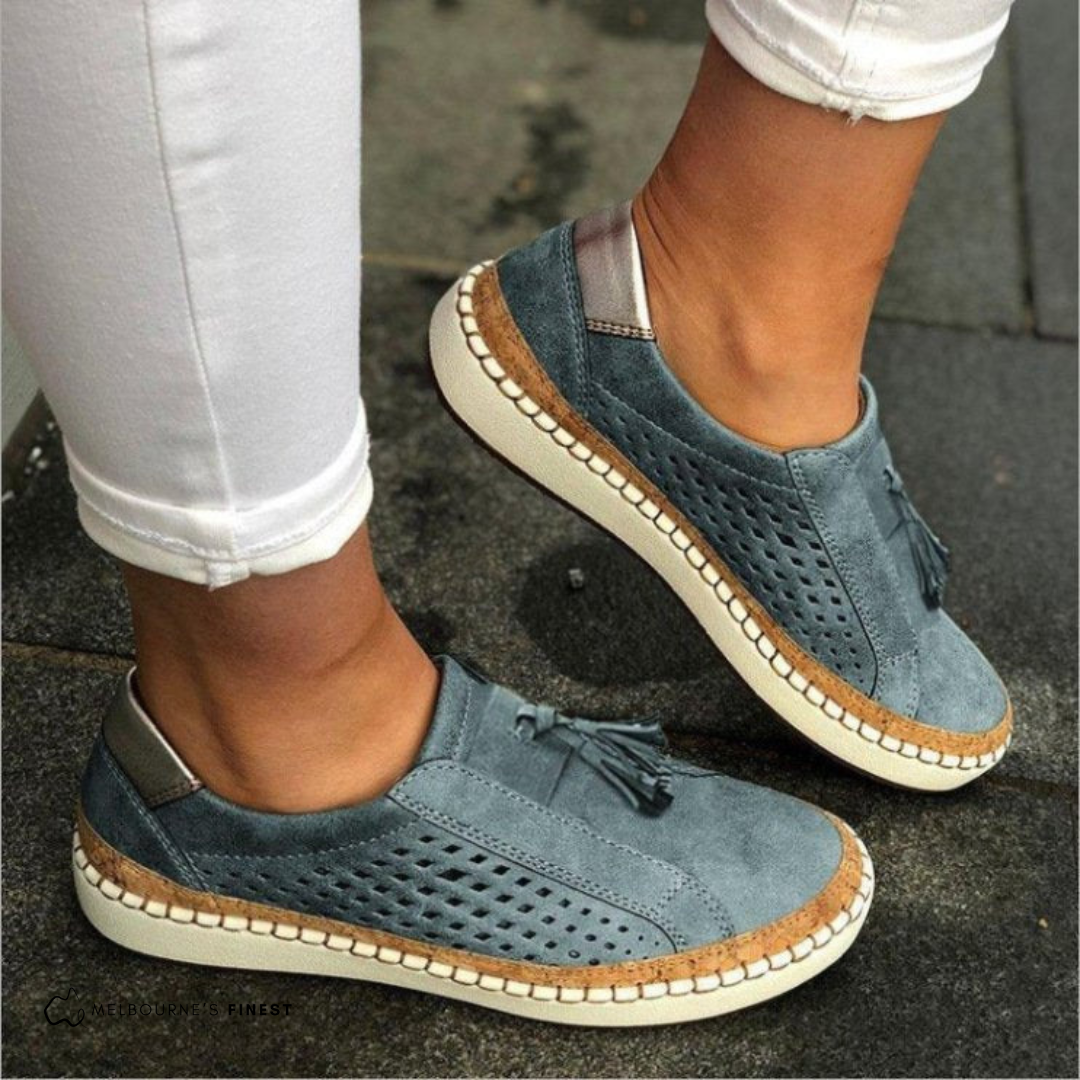 Dames Slip-Ons met Orthopedische Ondersteuning en Antislip Zool 3