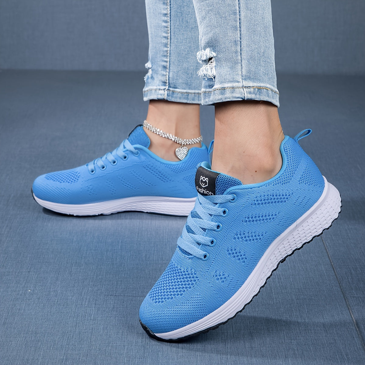 Dames Sneakers met Ademend Ontwerp en Veilige Pasvorm 1
