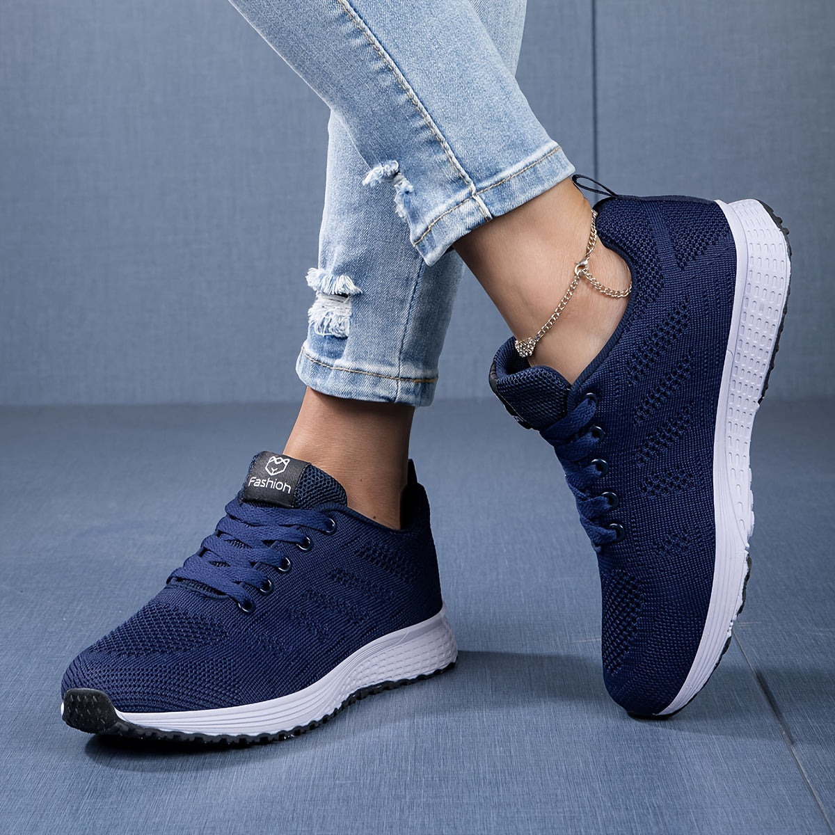 Dames Sneakers met Ademend Ontwerp en Veilige Pasvorm 3