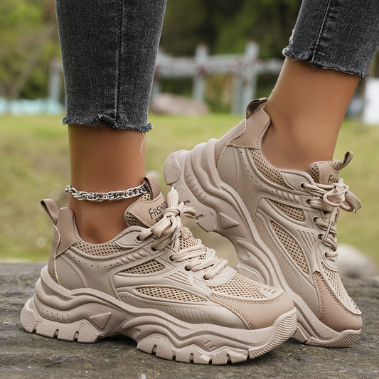 Dames Sneakers Beige