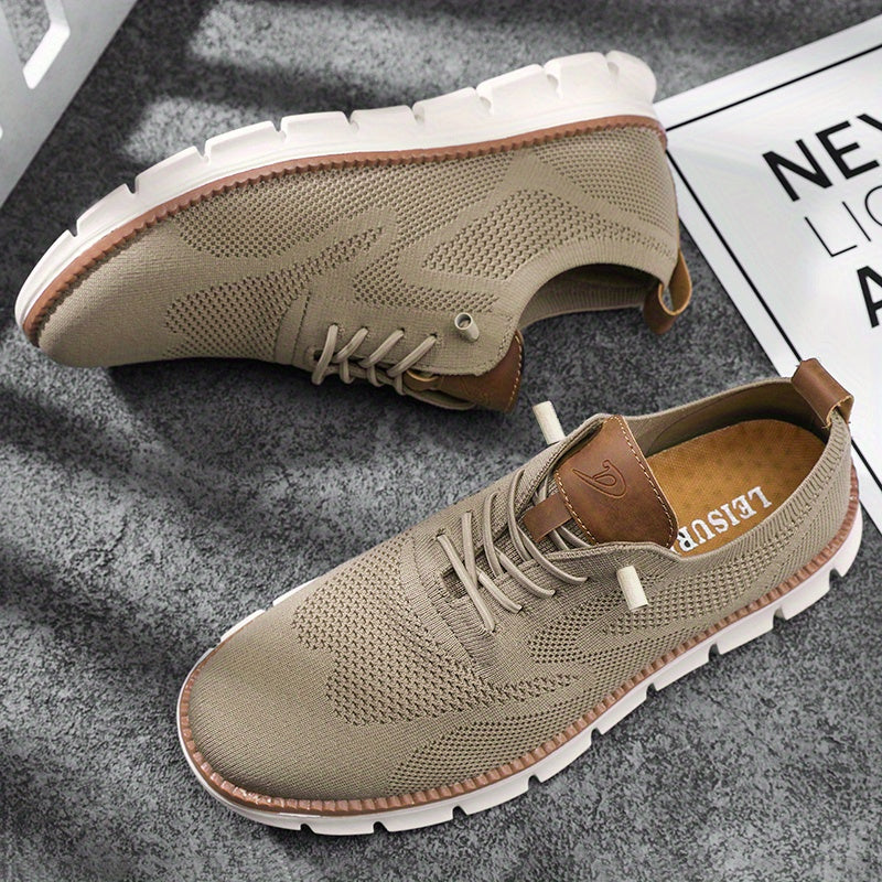 Dames Sneakers met Foam zool Khaki