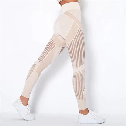 Dames Sportlegging High Waist met Compressie en Shaping Effect 0