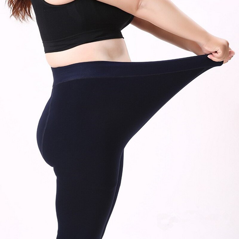 Dames Thermo Legging met Dikke Fleecevoering en Hoge Taille