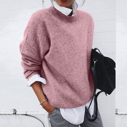 Dames Sweater van Zacht Materiaal met Trendy Ontwerp en Comfortabele Pasvorm 2