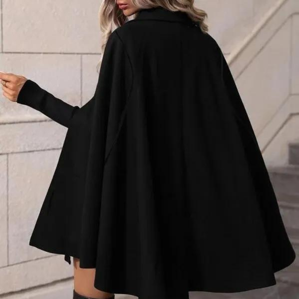 Dames Trenchcoat met Crossover-Design en Getailleerde Pasvorm 2