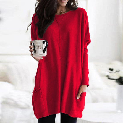 Dames Trui met Ademend Materiaal en Minimalistisch Ontwerp 5