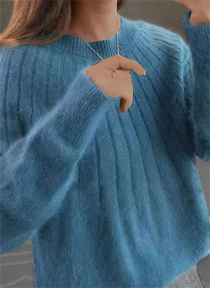 Dames Trui met Lange Mouwen en Elegante Pasvorm voor Winterdagen 4