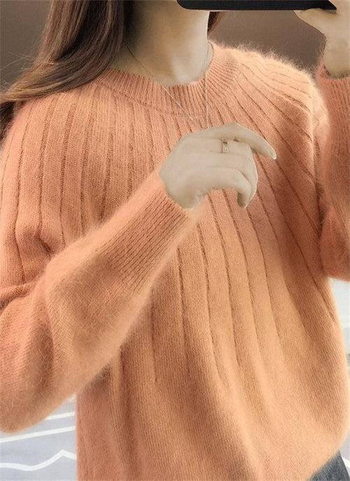 Dames Trui met Lange Mouwen en Elegante Pasvorm voor Winterdagen 6