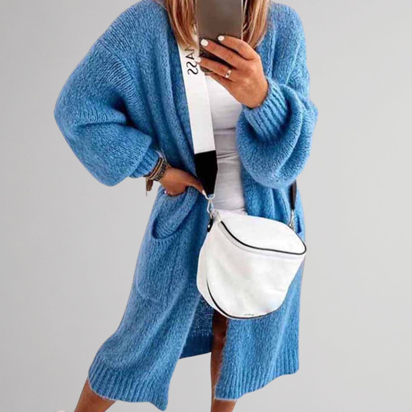 Dames Vest met Lange Mouwen en Zakken voor Casual Look 5