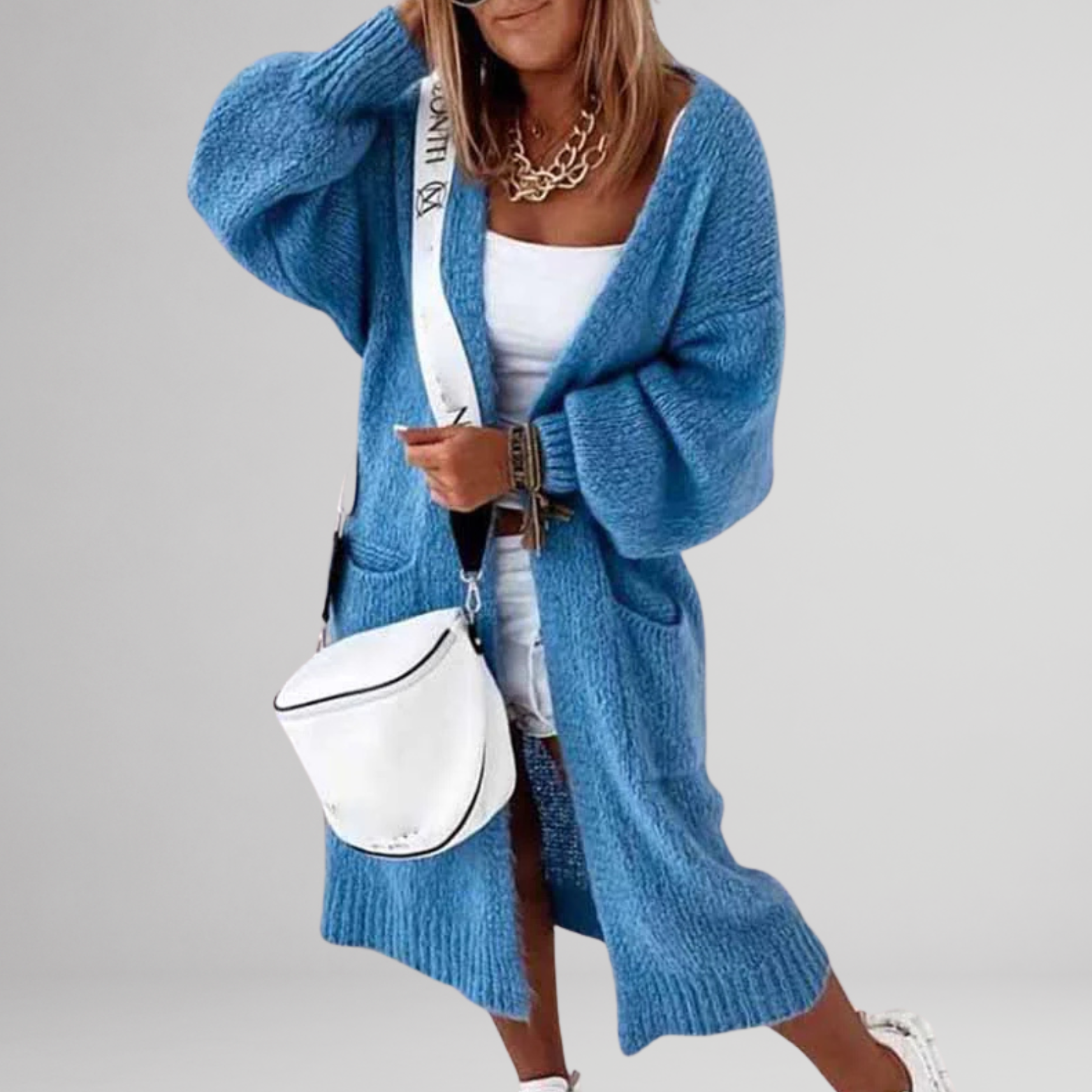 Dames Vest met Lange Mouwen en Zakken voor Casual Look 6