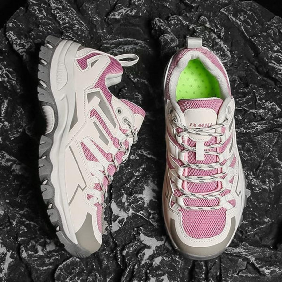 Dames Wandelschoenen met Stevige Grip en Ondersteuning