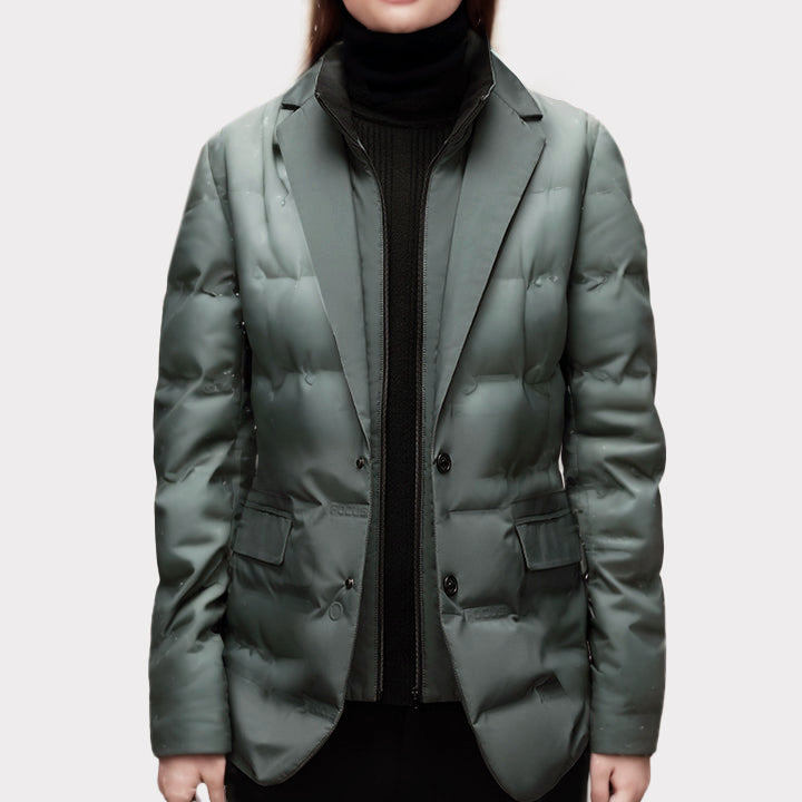 Dames Windbreaker met Water- en Windbestendige Buitenlaag en Lichtgewicht Vulling 1