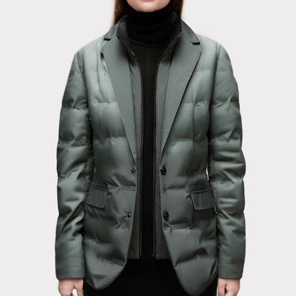 Dames Windbreaker met Water- en Windbestendige Buitenlaag en Lichtgewicht Vulling 1