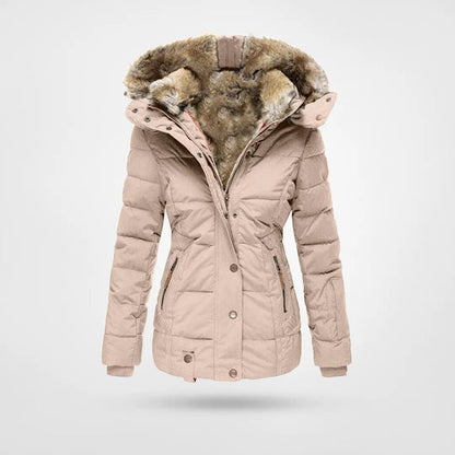 Dames Winterjack met Waterdichte Bescherming en Verstelbare Capuchon 4