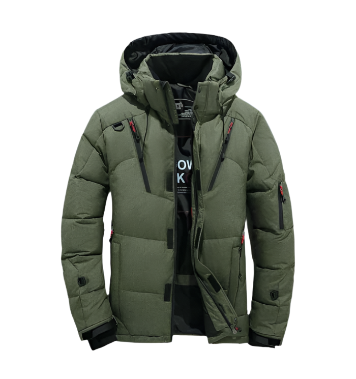 Dames Winterjas Parka met Fleecevoering en Waterdicht Ontwerp 0