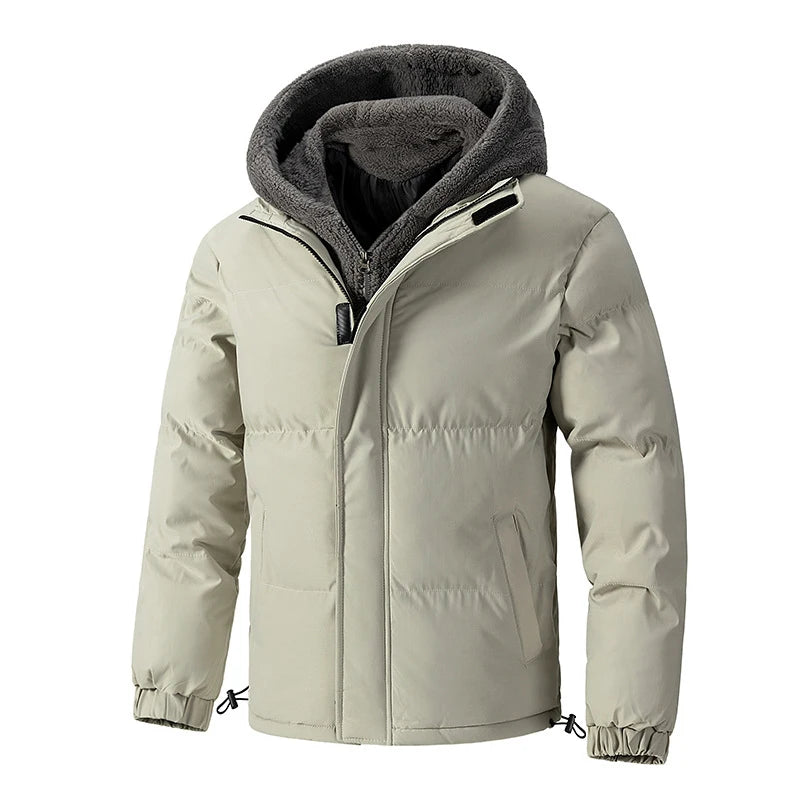 Dames Winterjas met Fleece Kap en Dikke Vulling voor Koude Weersomstandigheden 5