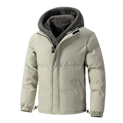 Dames Winterjas met Fleece Kap en Dikke Vulling voor Koude Weersomstandigheden 5