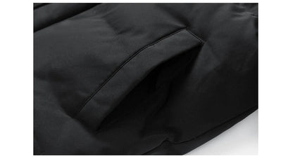 Dames Winterjas met Fleece Kap en Dikke Vulling voor Koude Weersomstandigheden 8